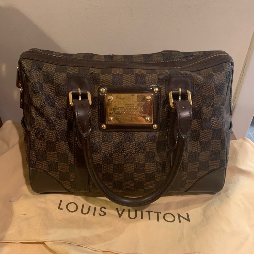 Louis Vuitton Damier Ebene Berkeley Satchel
